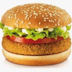 Paneer cheese burger