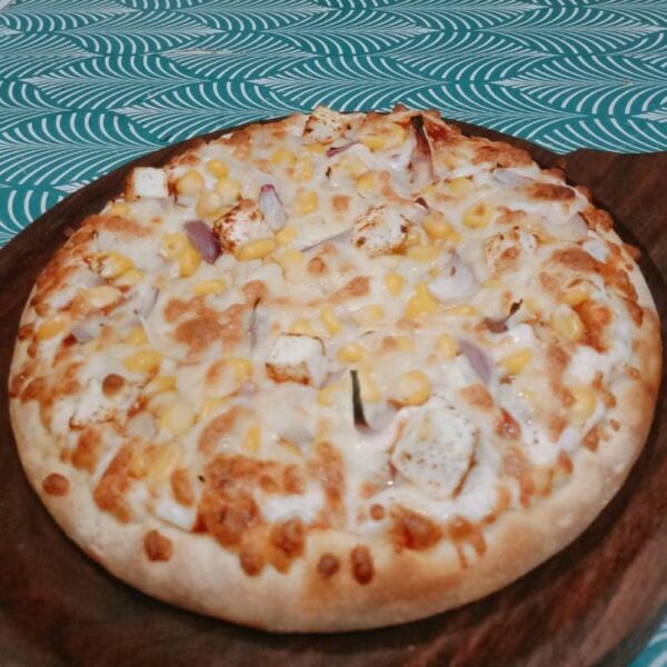 Corn delight pizza