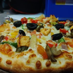 Overload veggie pizza