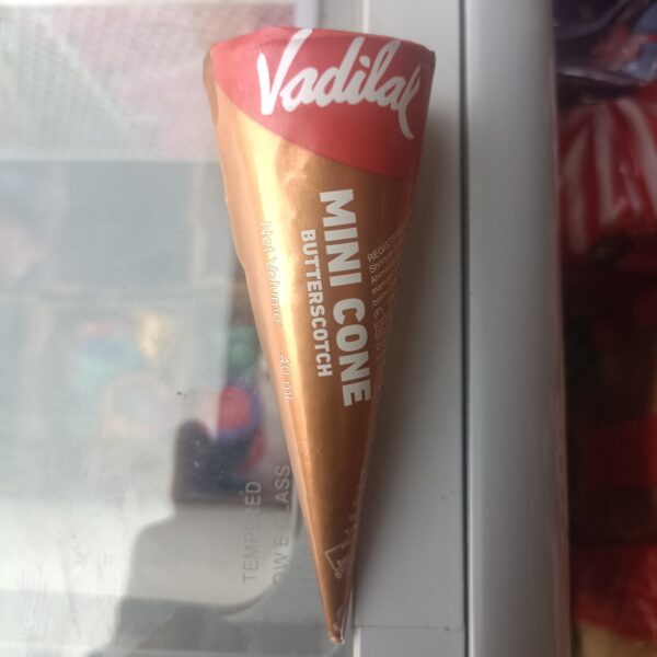 Mini cone butterscotch+ 2 tissue