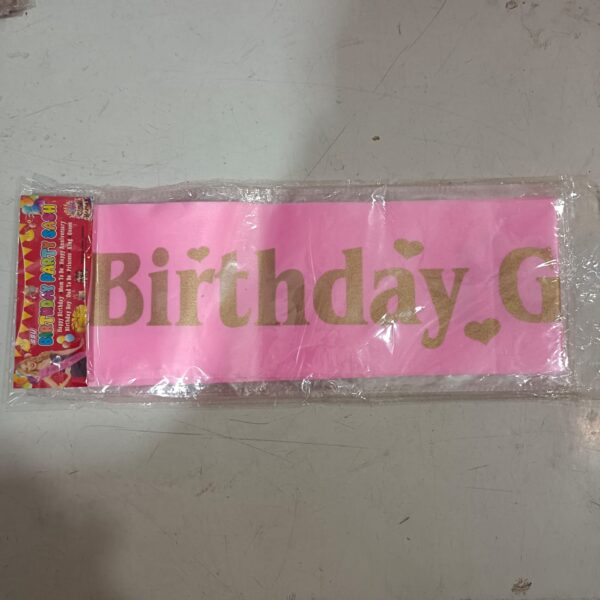 Birthday girl accessory